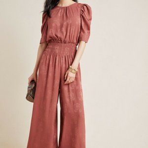 Current Air Silky jumpsuit Anthropologie size sm